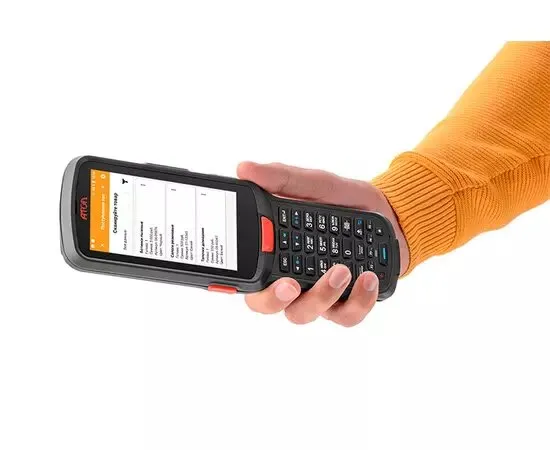 Терминал сбора данных АТОЛ Smart.Pro полный (4.5", Android 9.0, MT 6762, 3Gb/32Gb, 2D SE4750, Wi-Fi, BT, NFC, 4G, GPS, Camera, БП, IP67, 6000 mAh)