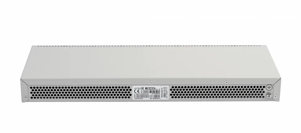 Ethernet-коммутатор MES2324B, 24x1G RJ45 + 4x10G SFP+, L3, 220V AC/12V DC
